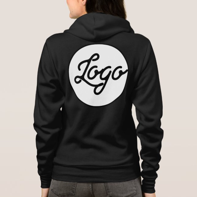 Add Your Logo Future Bestseller Author Customise Hoodie (Back)