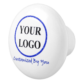 ADD YOUR LOGO HERE CERAMIC KNOB