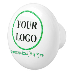 ADD YOUR LOGO HERE CERAMIC KNOB