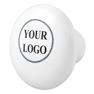 ADD YOUR LOGO HERE  CERAMIC KNOB