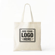 Add Your Logo Here Custom Tote Bag