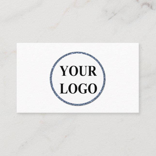 ADD YOUR LOGO HERE CUSTOM WEDDING PLACE CARD (Front)