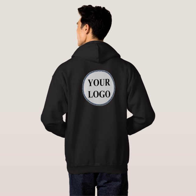ADD YOUR LOGO HERE HOODIE (Back Full)
