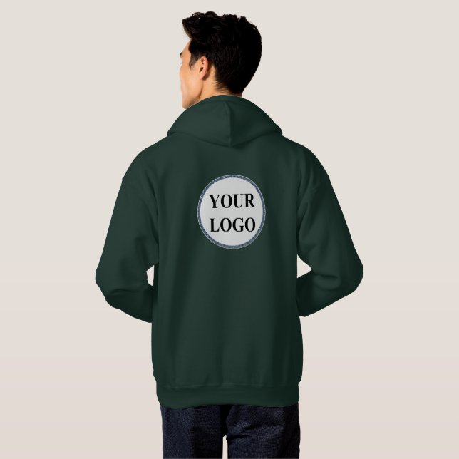 ADD YOUR LOGO HERE HOODIE (Back Full)