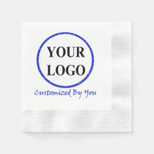 ADD YOUR LOGO HERE NAPKIN