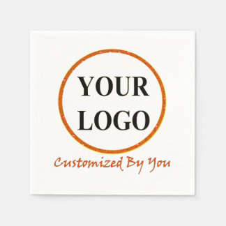 ADD YOUR LOGO HERE NAPKIN