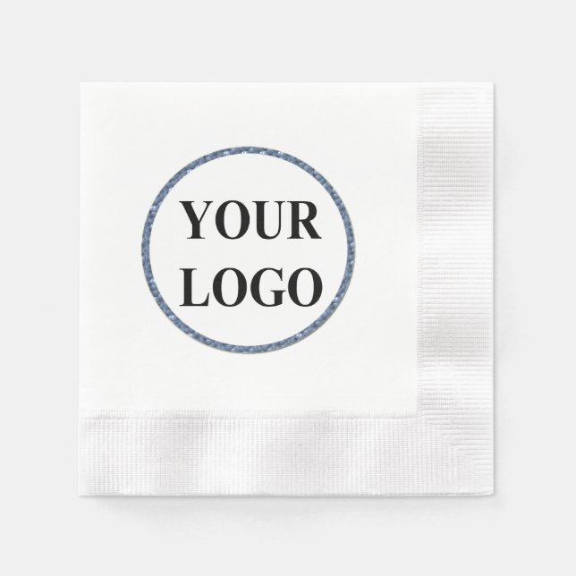 ADD YOUR LOGO HERE  NAPKINS (Front)