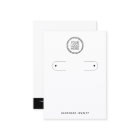 Add Your Logo Hoop Earring Display Card