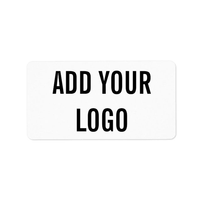 ADD YOUR LOGO LABEL (Front)