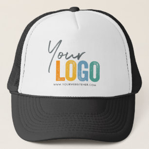 Add Your Logo, No Minimum, Green Promotional Logo Trucker Hat