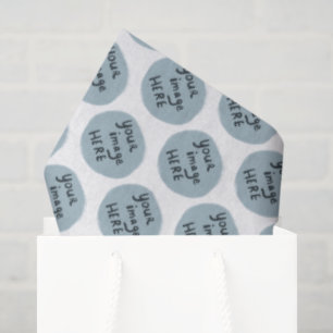 Add Your LOGO or Image CUSTOM Tissue Paper