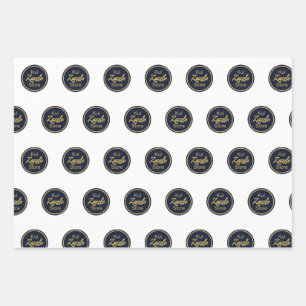 Add Your Logo or Image Wrapping Paper Sheets