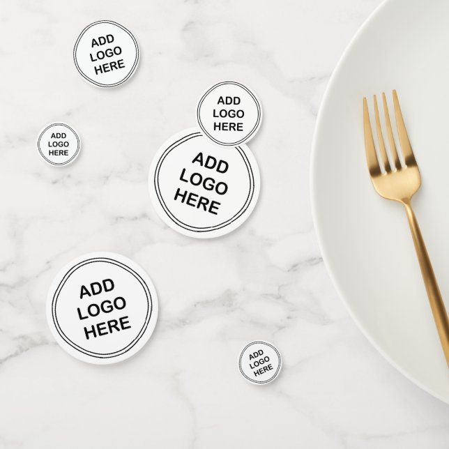 Add Your Logo Party Confetti (Group)