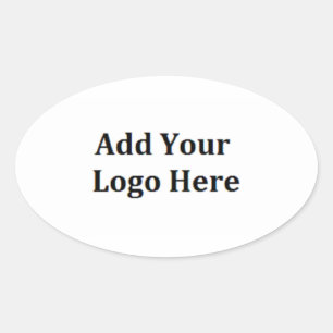 Add Your Logo Personalise Business  Logo Stickers