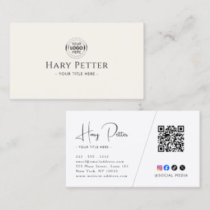 Add Your Logo & Photo   Agent  Business Card