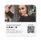 Add your logo photo QR code modern social media