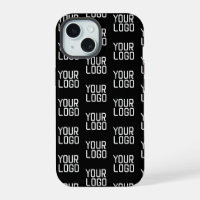 Add Your Logo Repeating Pattern Editable Template