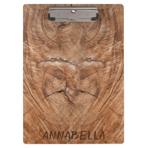 Add your logo rustic barn wood  clipboard