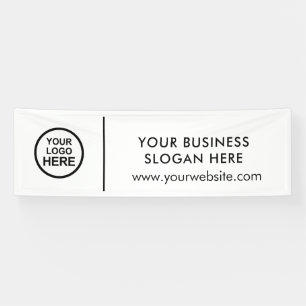 Add Your Logo Slogan And Text Promotional Banner