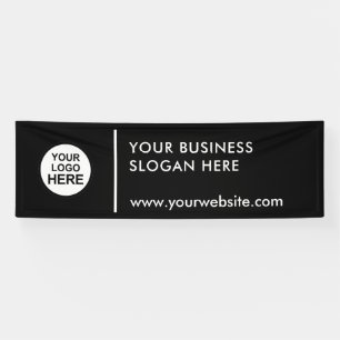 Add Your Logo Slogan And Text Promotional Banner