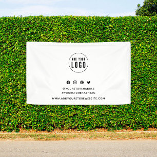 Add Your Logo Social Media Branding Marketing Banner