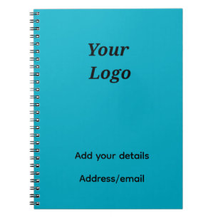 Add your logo text Pic notebook 