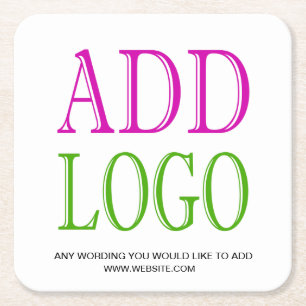 ADD YOUR LOGO TO THIS COASTER