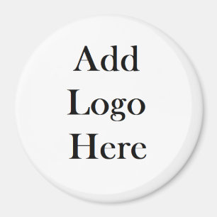 Add Your Logo to this Large Magnet