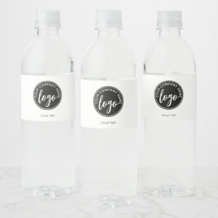 Add Your Logo Water Bottle Label