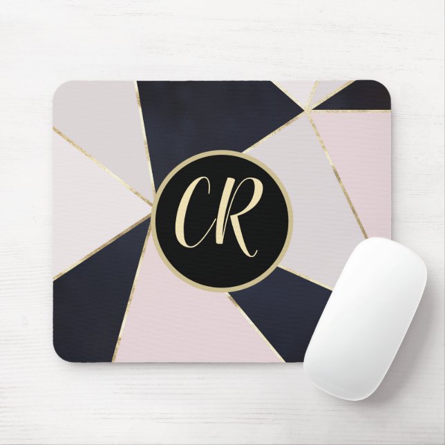 Add Your Monogram-  Mouse pad (With Mouse)