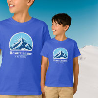 Add your mountain or ski resort name clothing kid