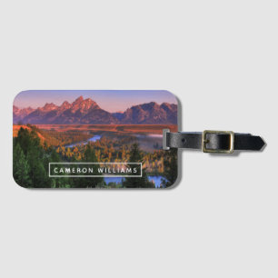 Add Your Name A View in the Morning Luggage Tag