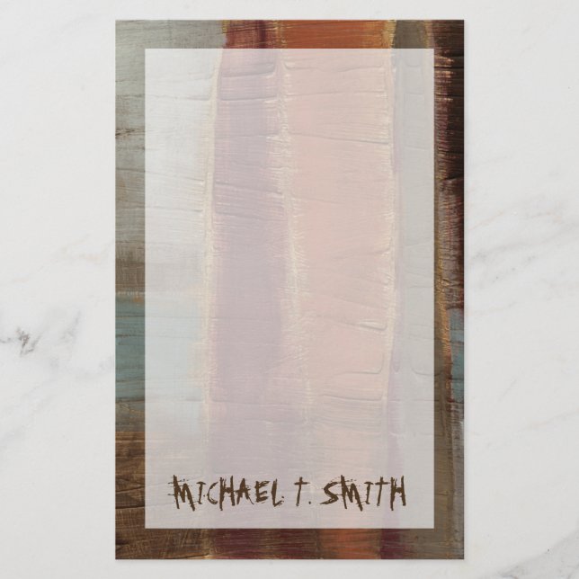 Add Your Name | Ancient Musings II Stationery (Front)