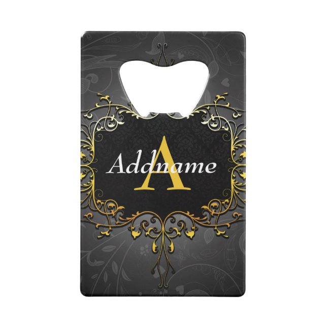 Add your name and initial (Front)