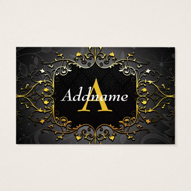 Add your name and initial (Front)