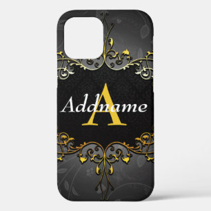 Add your name and initial iPhone 12 case