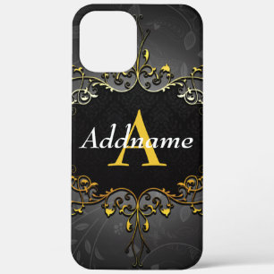 Add your name and initial iPhone 12 pro max case