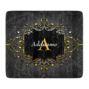 Add your name and initial cutting board