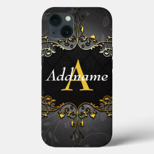 Add your name and initial iPhone 13 case