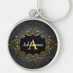 Add your name and initial key ring