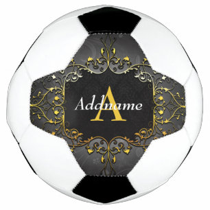 Add your name and initial soccer ball