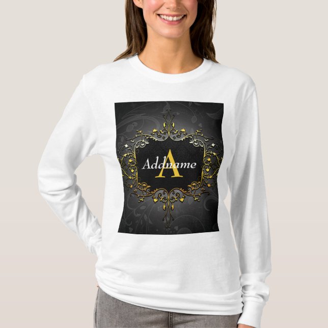 Add your name and initial T-Shirt (Front)