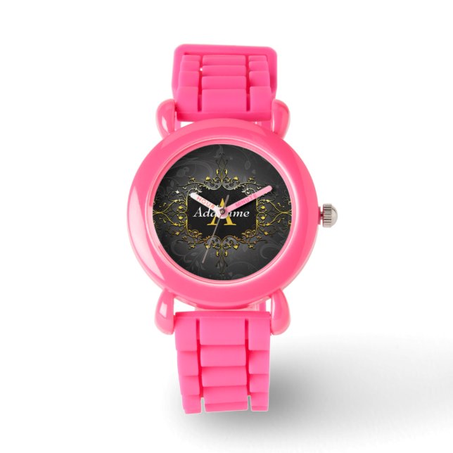 Add your name and initial watch (Front)