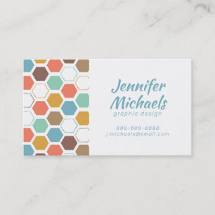 Add Your Name Bee Hive Module Pattern Business Card
