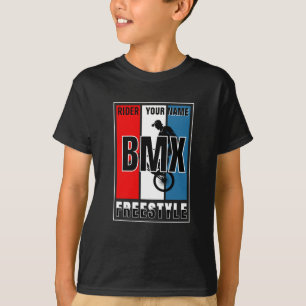 Add Your Name BMX Freestyle Rider T-Shirt