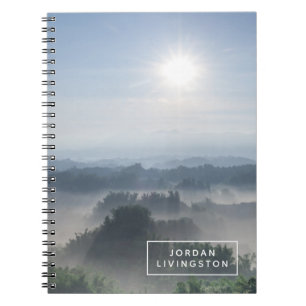 Add Your Name   Bright Sunlight in the Bamboo Tree Notebook