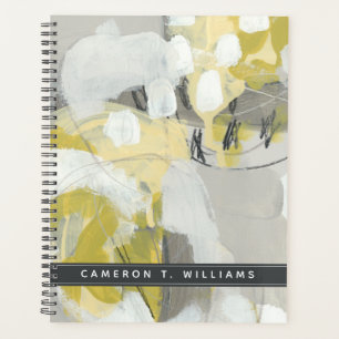 Add Your Name Citron Mist Planner