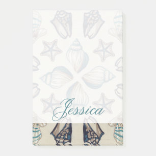 Add Your Name Coastal Kaleidoscope I Post-it Notes