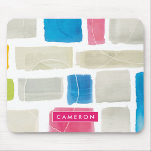 Add Your Name Comares III Abstract Print Mouse Pad