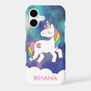 Add Your Name Cute Magical Unicorn Personalized